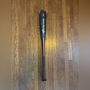 Easton Black and Red Baseball Bat